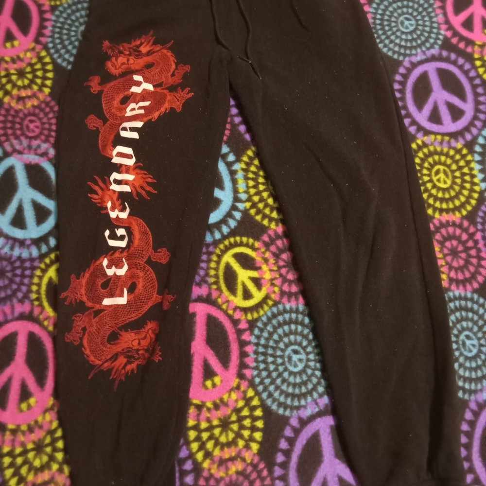"Legendary" dragon sweatpants